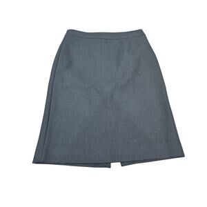 J Crew No 2 Pencil Skirt Wool Black Lined Size 2 Career Classic